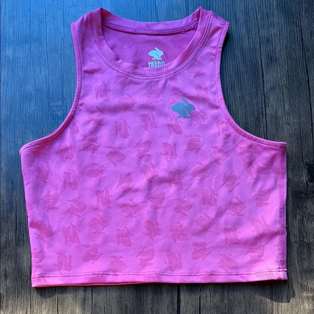 Rabbit Pink Crop Top